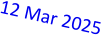 12 Mar 2025